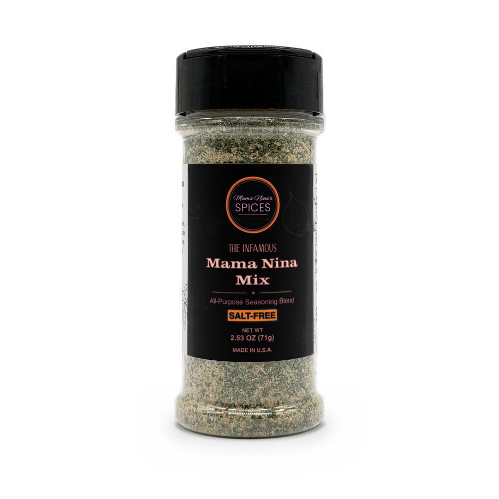 Mama Nina Mix 5.5 oz jar, front label