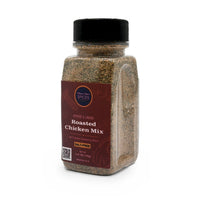 Roasted Chicken Mix 9.5 oz bottle, side angle