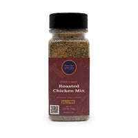 Roasted Chicken Mix 9.5 oz bottle, front label